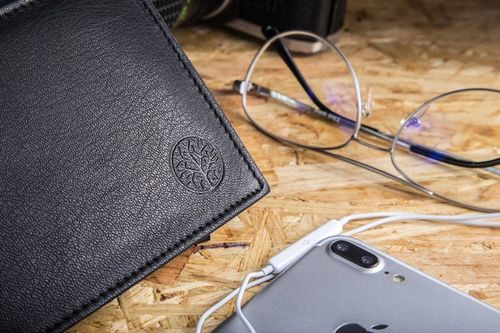 BETLEWSKI Portfel męski skórzany z przegródkami miejsce na zdjęcie na Arena.pl