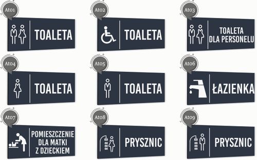 Tabliczka informacyjna DOWOLNY NAPIS Aluminium ATRACYTOWA Nierdzewna na Arena.pl