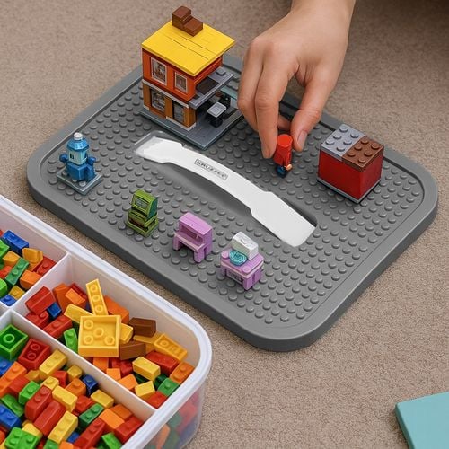 pudełko na klocki- 5 poziomów 35l kruzzel 25759 na Arena.pl