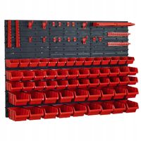 Pojemniki + Tablica 115x78cm Zestaw 84 częsci