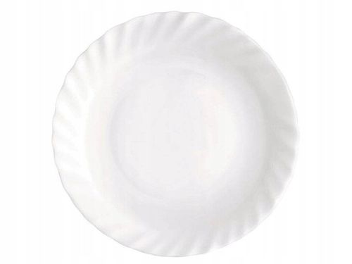 KOMPLET ZESTAW SERWIS OBIADOWY TALERZE 36el 12 OSÓB BIAŁE NA PREZENT ŚLUB na Arena.pl