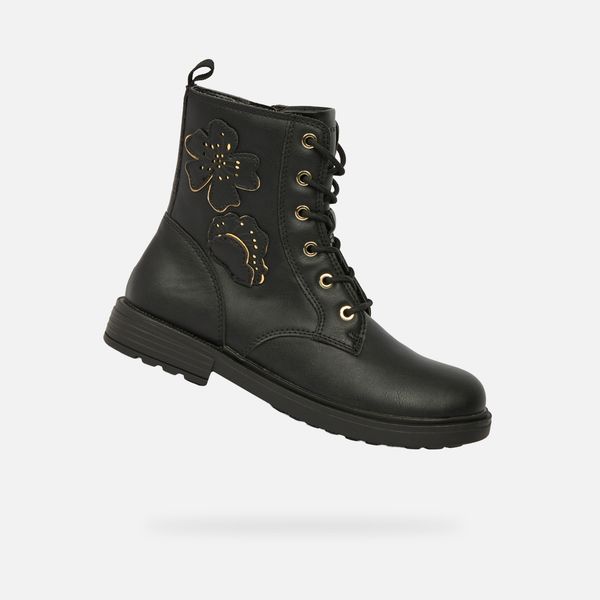 Dziewczęce botki Geox Black Geox Eclair Girl zdjęcie 1