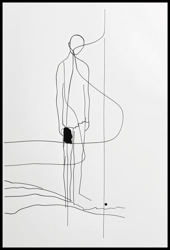 Plakat 67,5x100cm Samotna Wędrówka na Arena.pl