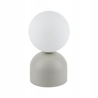 LAMPKA STOŁOWA LAMPA TK-LIGHTING MIKI 16038 BEŻOWA KULA 1XG9