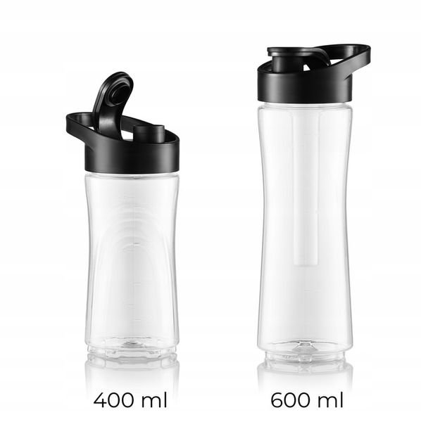 BLENDER KIELICHOWY DO KOKTAJLI SMOOTHIE 2 BIDONY + 2 WKŁADY CHŁODZĄCE 3w1 zdjęcie 10