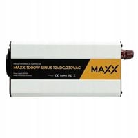 PRZETWORNICA PRĄDU NAPIĘCIA CZYSTY SINUS 12V 230V MAXX 500/1000W