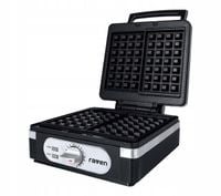 Mocna Gofrownica nieprzywierająca RAVEN EG004BX 1400 W czarna