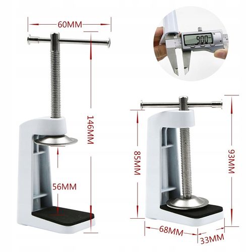 IMADŁO Uchwyt MIKROFON LAMPKA Stołowe RĘCZNE Biuro na Arena.pl