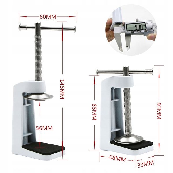 IMADŁO Uchwyt MIKROFON LAMPKA Stołowe RĘCZNE Biuro zdjęcie 10