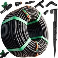 ZESTAW 181 EL LINIA KROPLUJĄCA KOMPENSACJA NAWODNIENIE OGRÓD 100M 181 el.