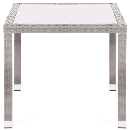 Stół ogrodowy technorattanowy Mori Basic Square Grey na Arena.pl