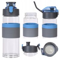 Szklana butelka ze szkła borokrzemowego CASNO 0,5L