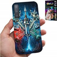 ETUI DO SAMSUNG A7 2018 - SILNIK MECHANIK CZĘŚCI POKROWIEC + SZKŁO