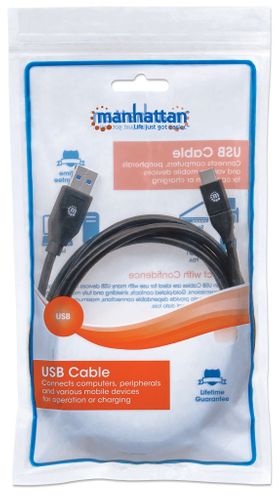 KABEL USB C-A M/M 2,0m USB3.0 SuperSpeed czarny na Arena.pl
