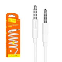 Denmen kabel stereo DX02 Jack 3.5 cala - Jack 3.5 cala 2m Biały  DX02W