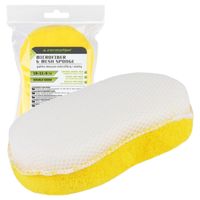 Dwustronna gąbka do mycia samochodu 19x11x5 cm