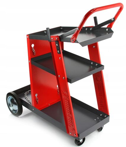 WÓZEK SPAWALNICZY DO SPAWAREK z półką na butle na Arena.pl