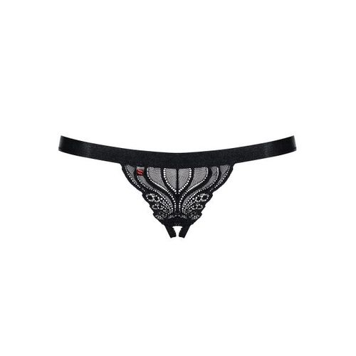 828-THC-1 stringi otwarte czarne S/M na Arena.pl