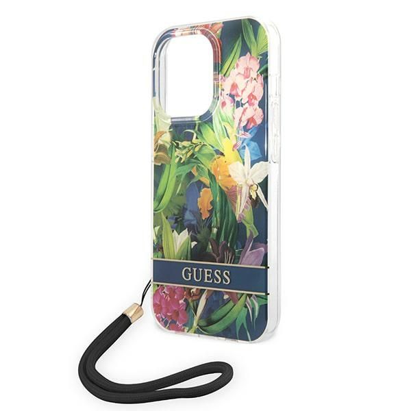Etui Guess do iPhone 14 Pro Max, Niebieski zdjęcie 5