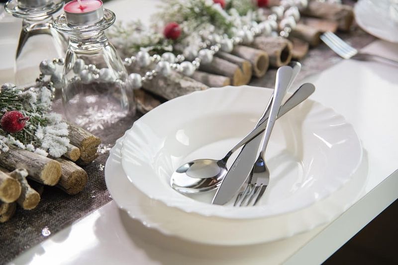 SALATERKA BIANCO 17 CM BIAŁA zdjęcie 3