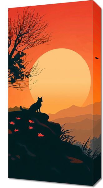 Obraz 30x60cm Kocie Wzgórze zdjęcie 1