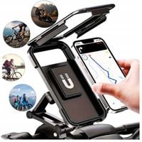 Obrotowy Uchwyt na Telefon do Roweru Wodoodporny Bezpieczny