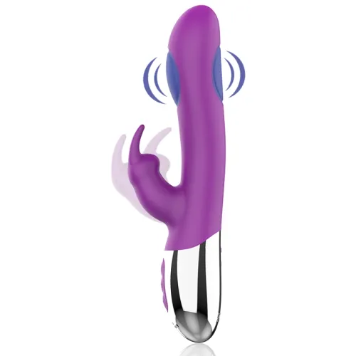 fun function combi double tapping - model z dwoma silnikami, silikon, 21 cm na Arena.pl