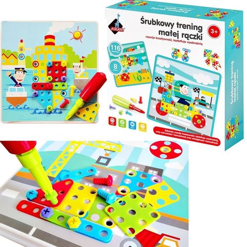 Śrubkowy trening małej rączki Askato na Arena.pl