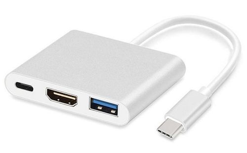 Adapter USB Type-C – HDMI 4K, USB 3.0, USB-C, PD Maclean na Arena.pl