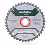 PIŁA TARCZOWA HW/CT 216x30mm 40-ZĘBÓW MET628060000