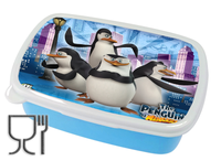 Pojemnik śniadaniowy - Lunchbox - Pingwiny z Madagaskaru