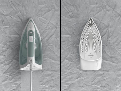 Żelazko parowe TEFAL Virtuo FV2C42 2000W boost 120g/min stopa ceramiczna na Arena.pl