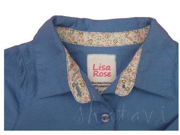 LISA ROSE KOSZULA R. 114 CM, 5-6 LAT NIEBIESKA 5-6 lat na Arena.pl