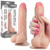 Dildo z Przyssawką Lovetoy Realistyczne Sztuczny Penis Maksymalna Rozkosz