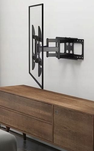 Solidny stalowy regulowany uchwyt ścienny do telewizora TV LCD EXTRA na Arena.pl