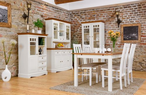 NADSTAWKA DO KOMODY BELLUNO BIAŁA/DĄB   PL024B/D na Arena.pl