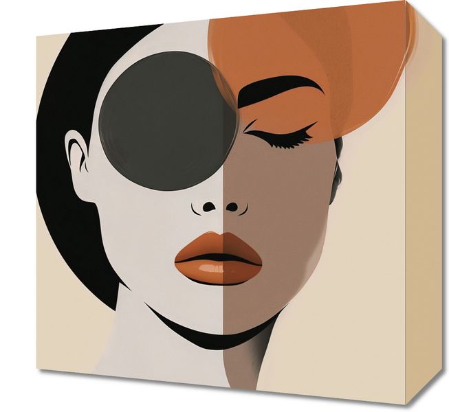 Obraz 30x30cm Dwie Strony Piękna zdjęcie 1