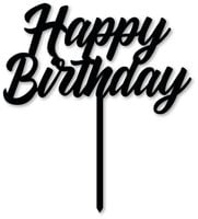 Topper na tort - Happy Birthday