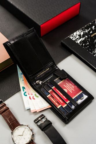 poziomy portfel męski ze skóry naturalnej - peterson na Arena.pl