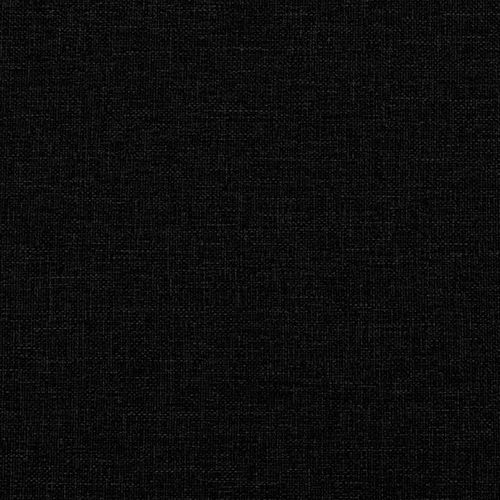 Łóżko kontynentalne z materacem, czarne, tkanina, 80x200 cm na Arena.pl