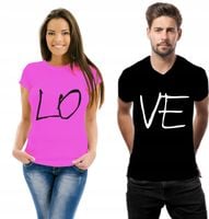 Koszulki z nadrukiem dla Par Prezent Mąż Żona