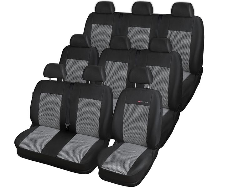 VW T-5 BUS 9-os 2003-2015 Pokrowce dopasowane na miarę zdjęcie 1