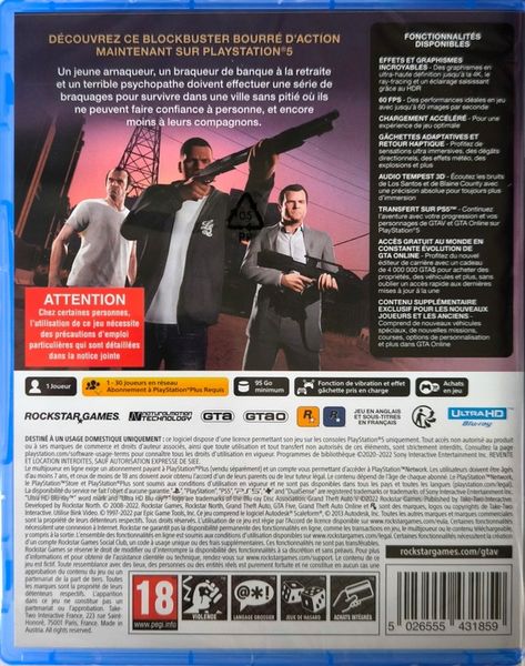 GRAND THEFT AUTO V GTA 5 PL PS5 NOWA zdjęcie 2