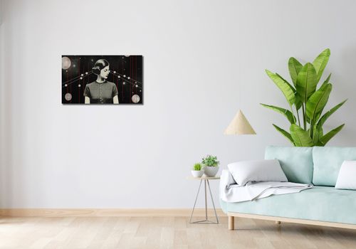Obraz 70x40cm Planety i Księżyce na Arena.pl