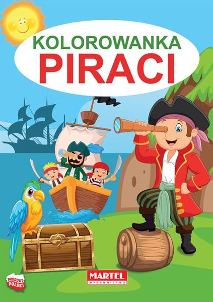 Kolorowanka Piraci praca zbiorowa zdjęcie 1