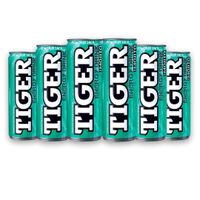 Tiger Gazowany napój energetyzujący o smaku mojito 250 ml x 6 sztuk
