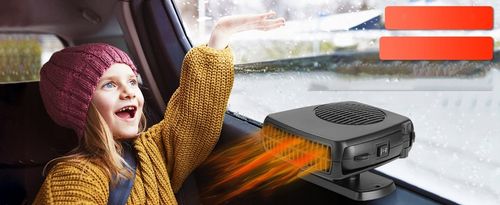 12V 200W PODGRZEWACZ SAMOCHODOWY PRZENOŚNY TERMOWENTYLATOR SAMOCHODOWY na Arena.pl