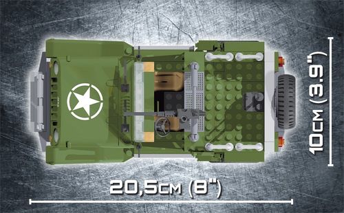 Cobi Klocki Armia Jeep Wrangler na Arena.pl