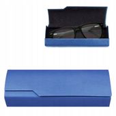 ETUI NA OKULARY na magnes korekcyjne Futerał Pokrowiec NIEBIESKIE