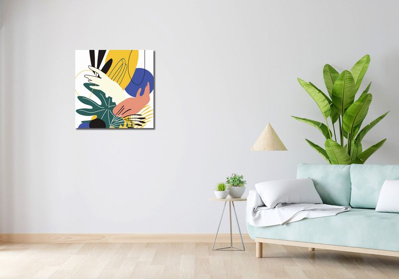 Obraz 60x60cm Dotyk Tropików zdjęcie 2